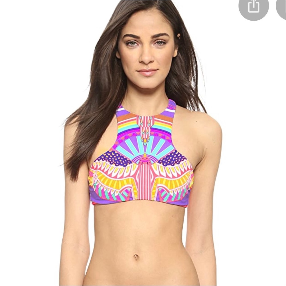 Mara Hoffman Reversible Racer Back Top - Bikini
